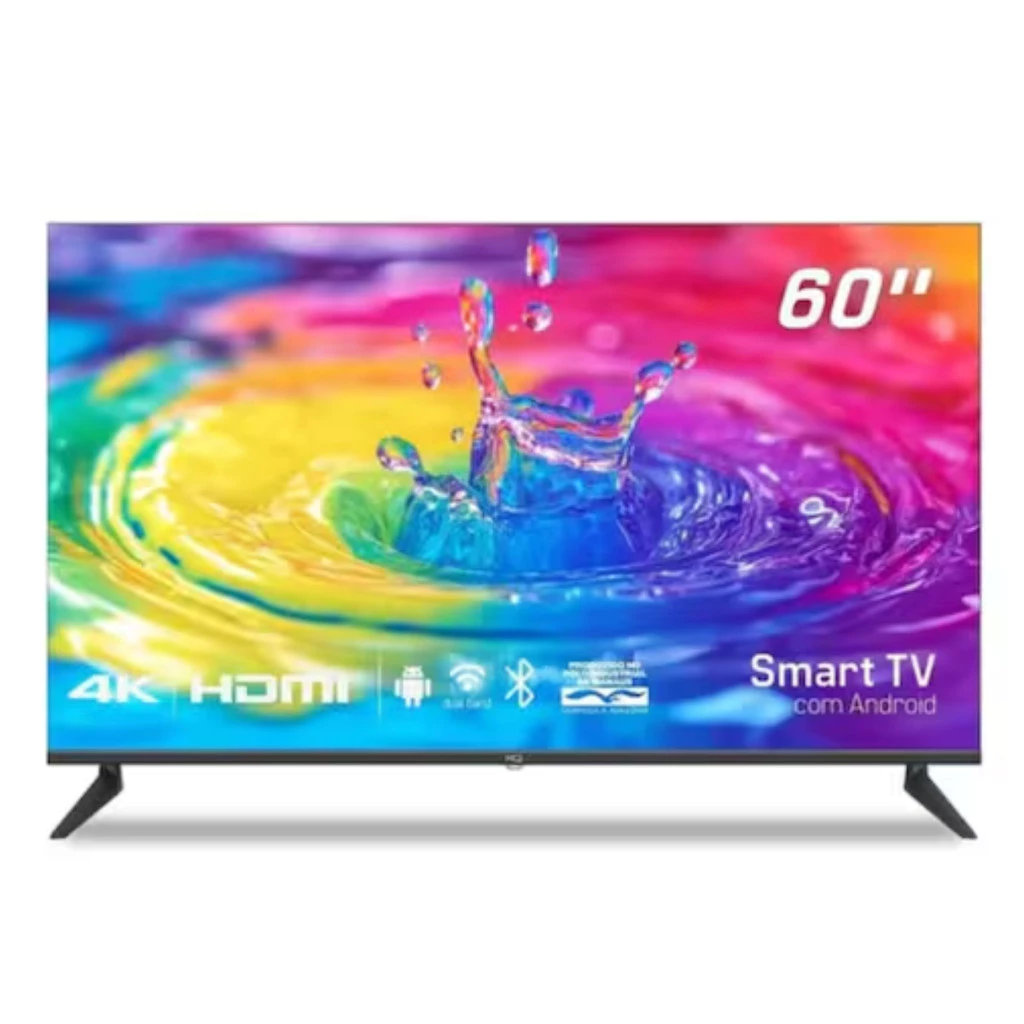 Smart Tv Hq 60" 4k, Hdr Android 11, Design Slim, Processador Quad Core, Espelhamento de Tela - Imagem 3