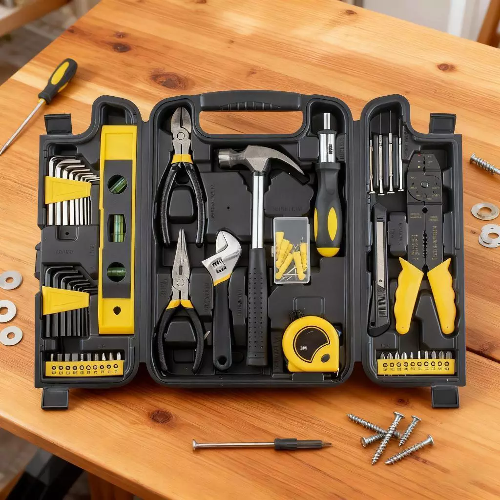 Kit Ferramentas Completo 129 Peças com Maleta Ideal para Casa e Reparos UNIBOM - Imagem 2